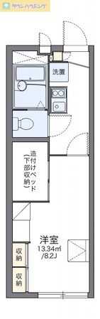 レオパレス大和田の物件間取画像